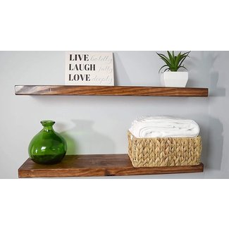 Custom Handmade Reclaimed Wood Floating Shelf - 8" Deep (up to) - Used In Over 500 Fashion Boutiques (Updated February) - 42"