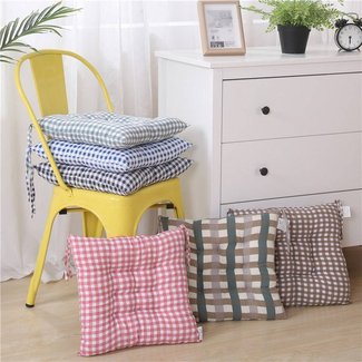 Thick Soft Chair Pads Indoor Seat Cushions Pillows with Ties