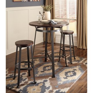 Dube 3 Piece Pub Table Set