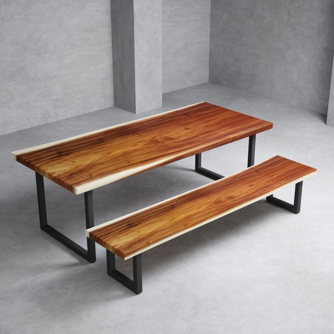 Eatonton 2 Piece Solid Wood Dining Set