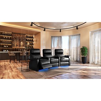Edge XL800 Home Theater Lounger (Row of 3)