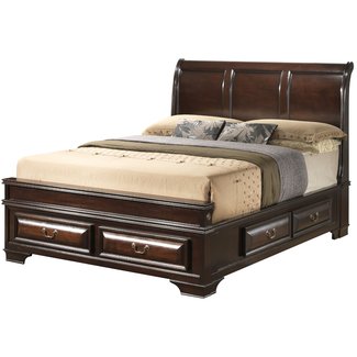 Edwardsville Storage Platform Bed