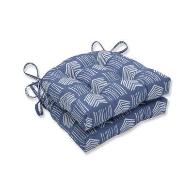 Ellinger Reversible Indoor Chair Pad (Set of 2)