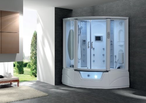 Enjoy Steam Shower and the Bathtub Using Steam Shower Tub