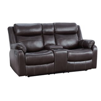 Reclining Loveseat With Center Console - VisualHunt