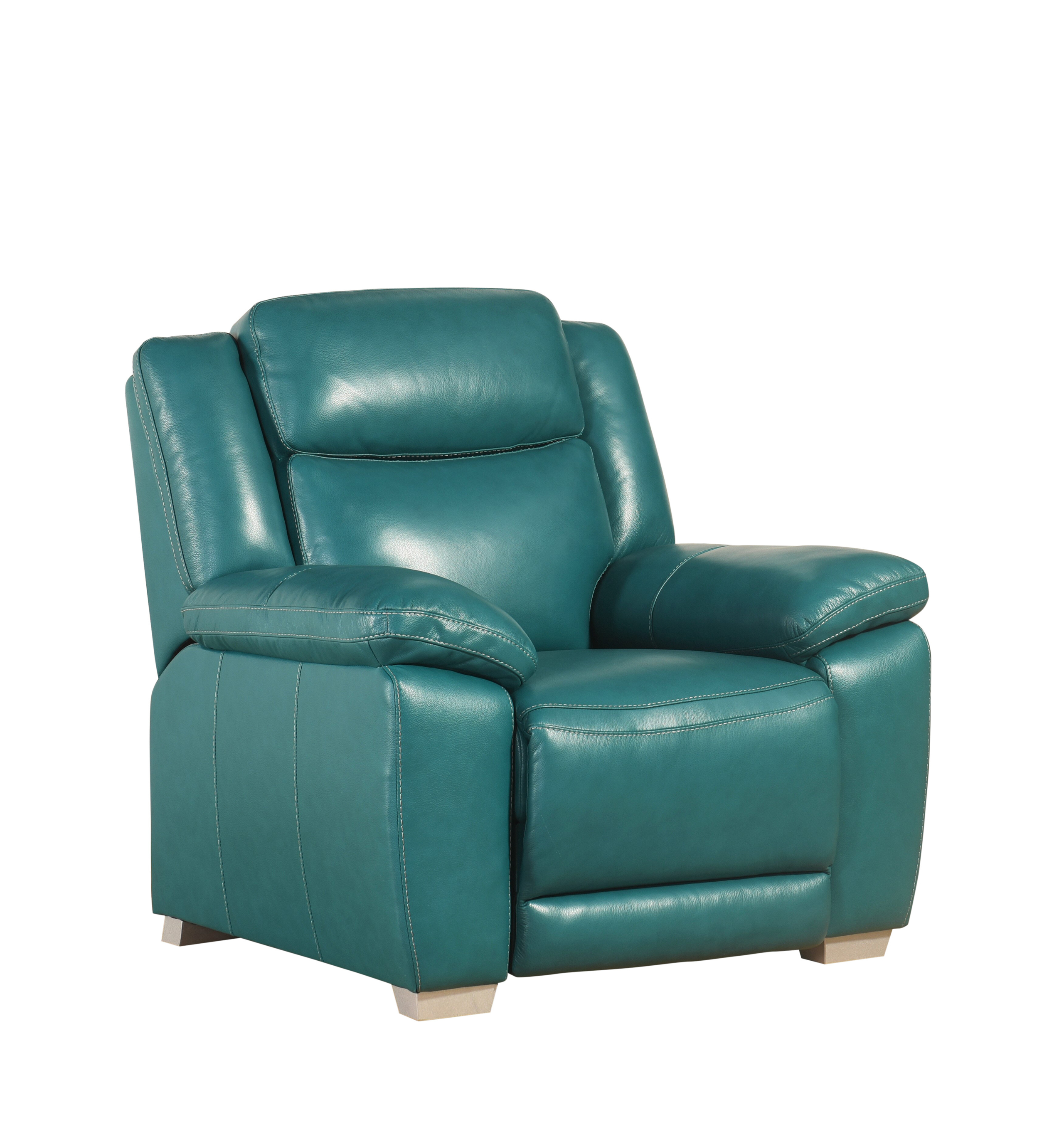 Evansburg Leather Manual Recliner