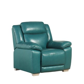 Evansburg Leather Manual Recliner