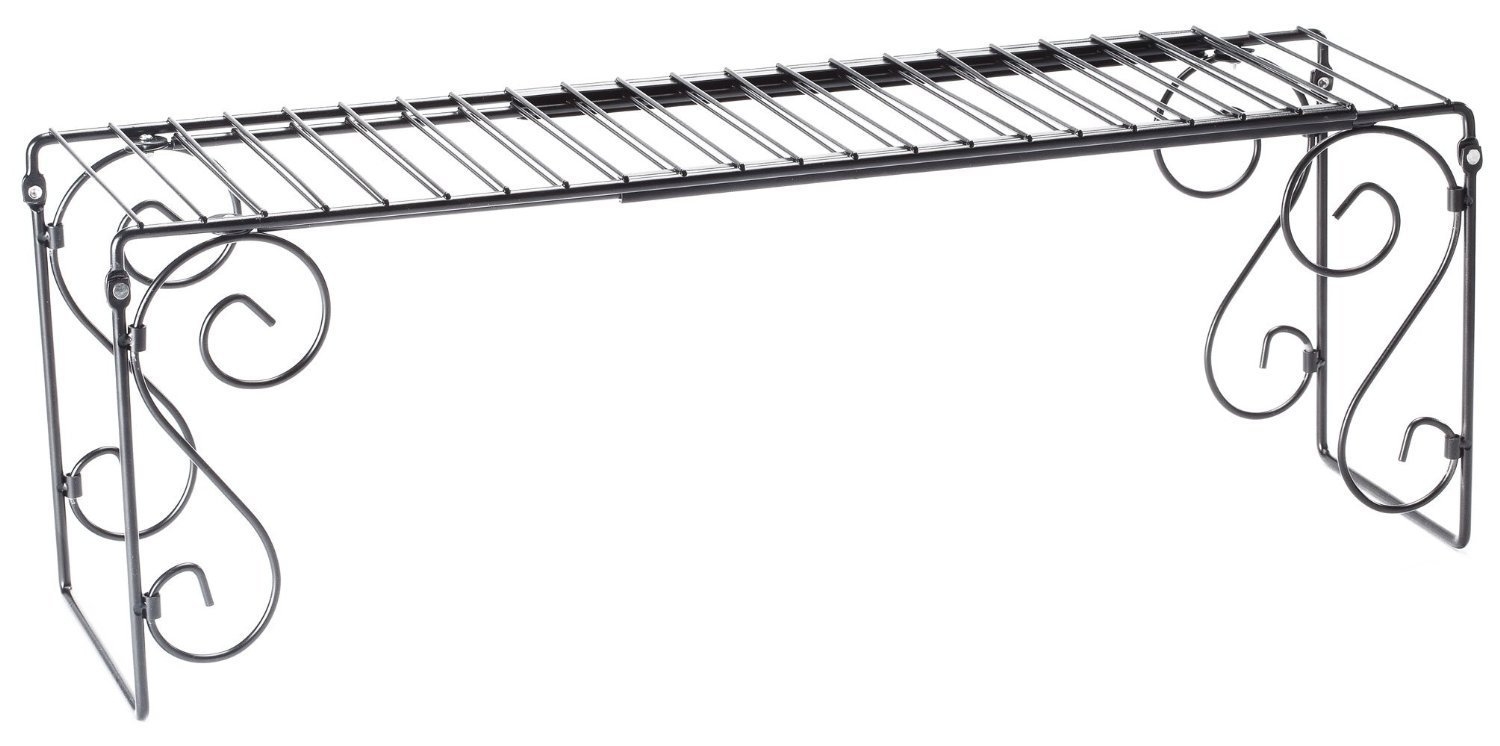 Expandable Over Sink Shelf