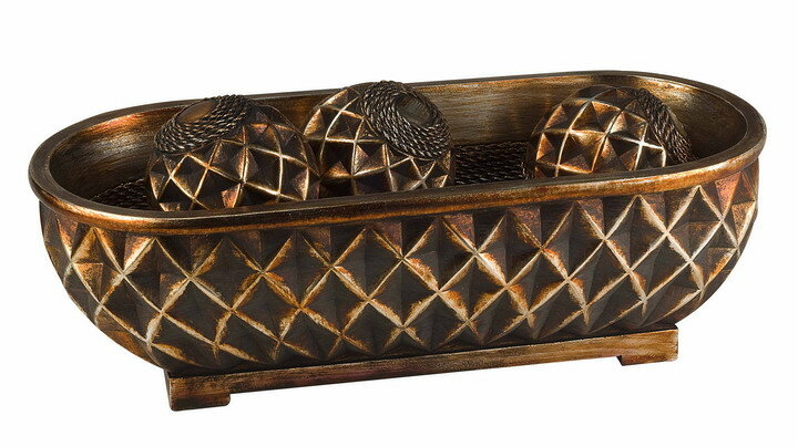 Flor Decorative Bowl with Balls