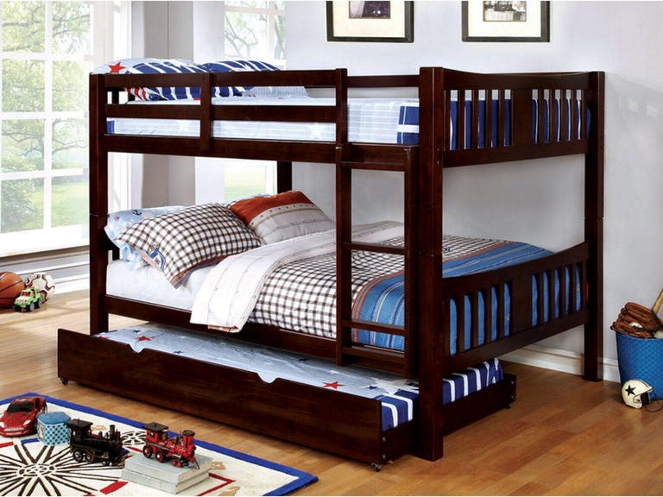 Fontinella Full over Full Bunk Bed
