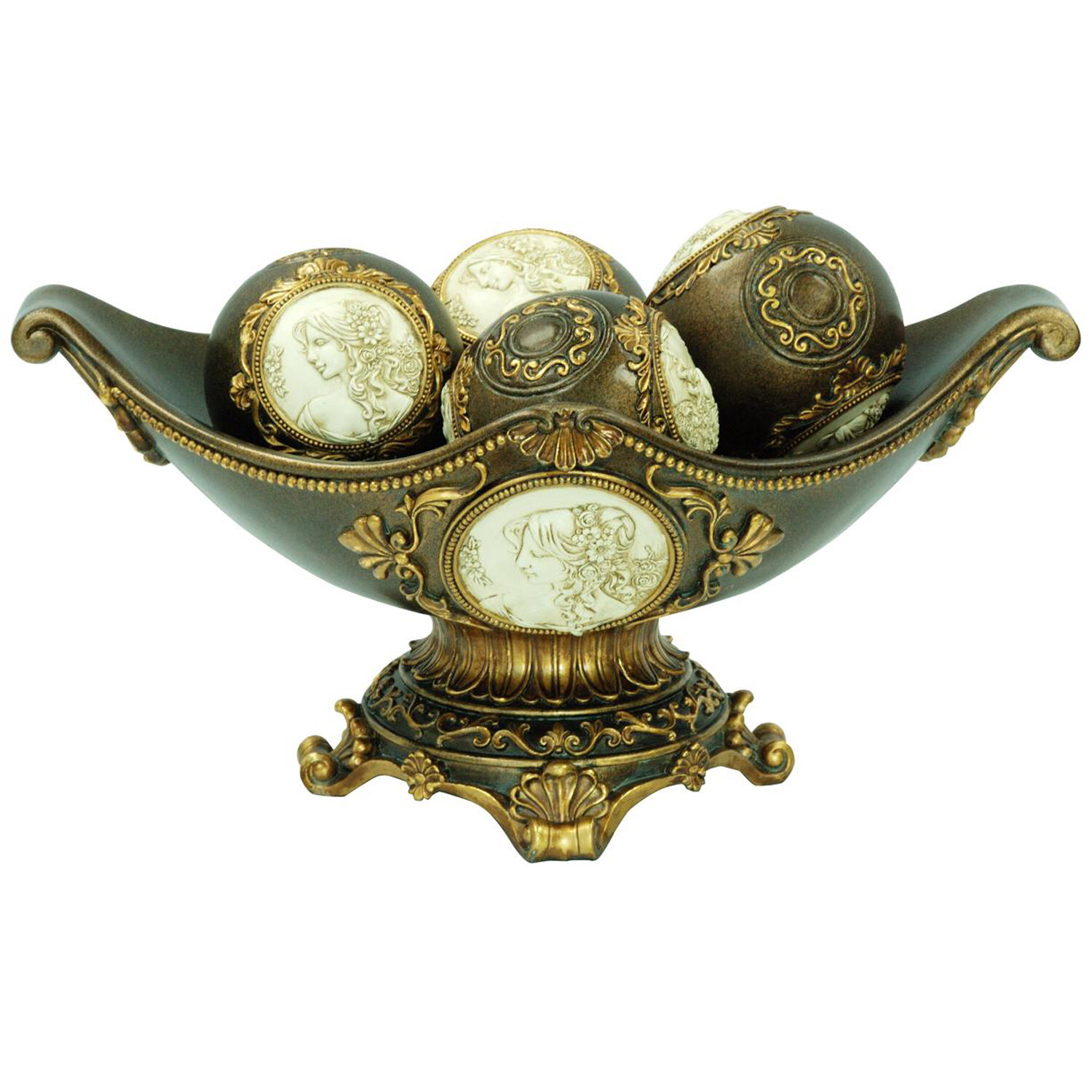 Forbush Decorative Fruit Bowl