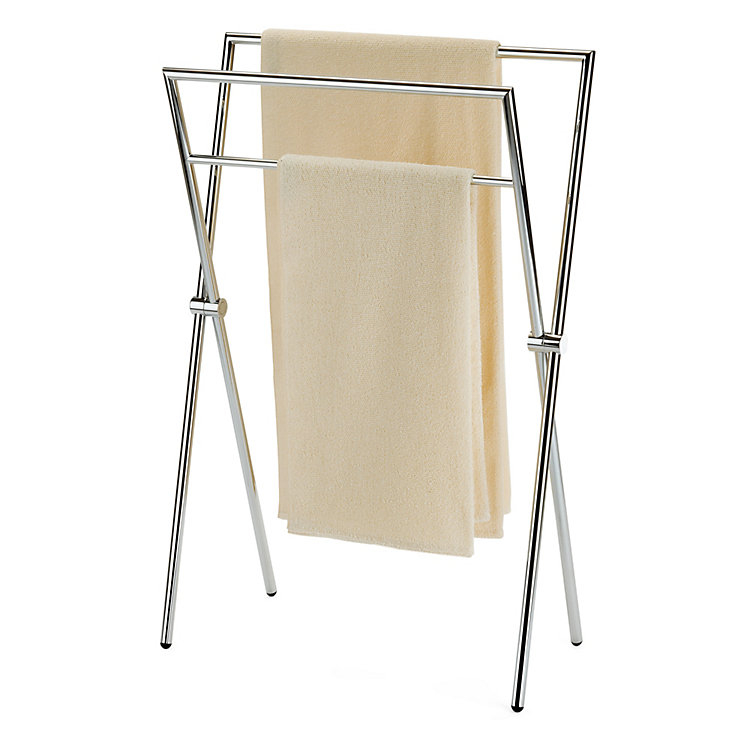 Free-standing Brass Towel Rack - Manufactum