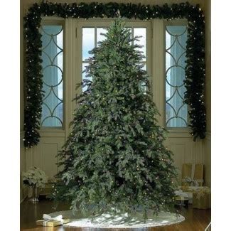 Full 90" Green Artificial Christmas Tree with 850 Clear/White Lights