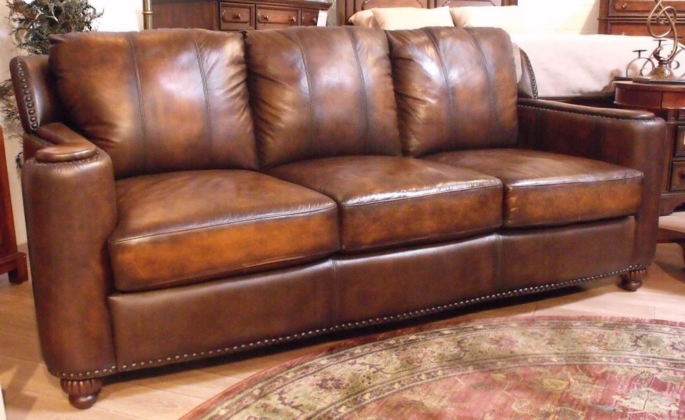 Full Grain Leather Sofa You Ll Love In, Is Top Grain Leather Sofa Durable