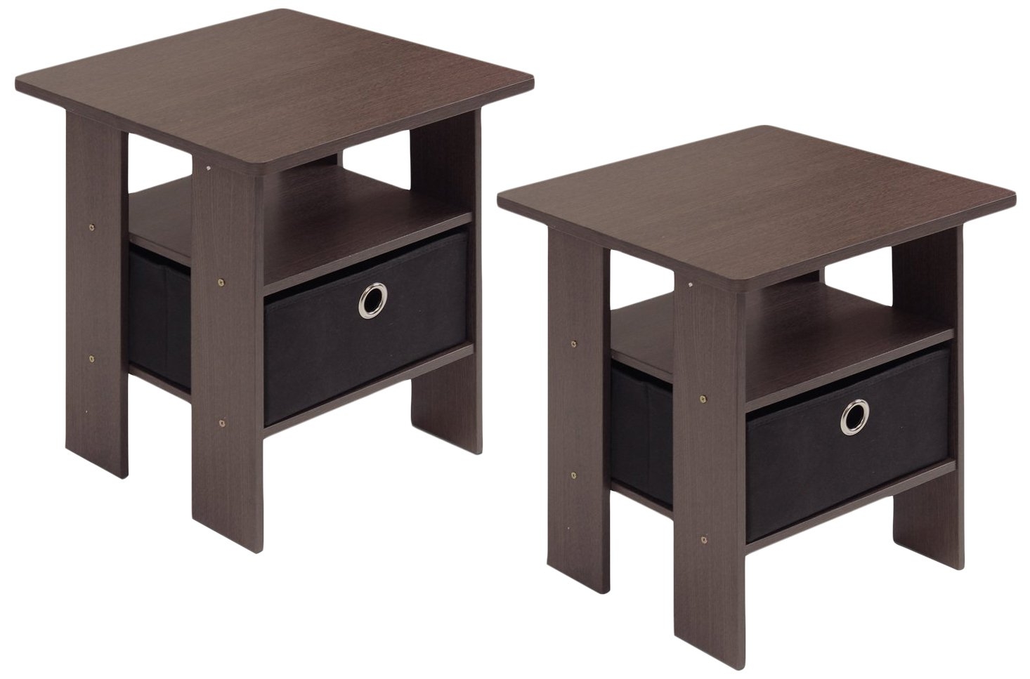 Furinno petite end table online bedroom night stand