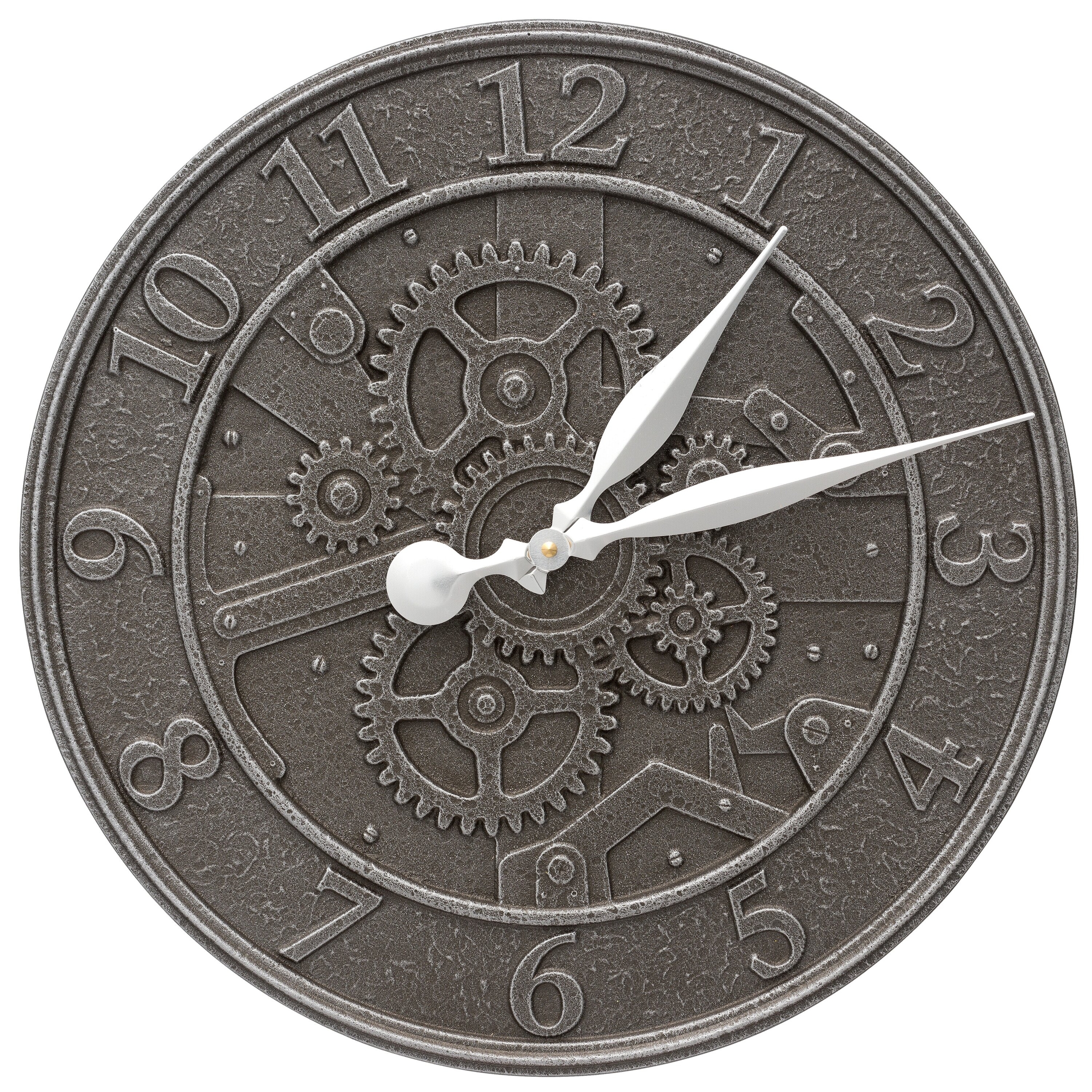 Gear 16" Indoor/Outdoor Wall Clock