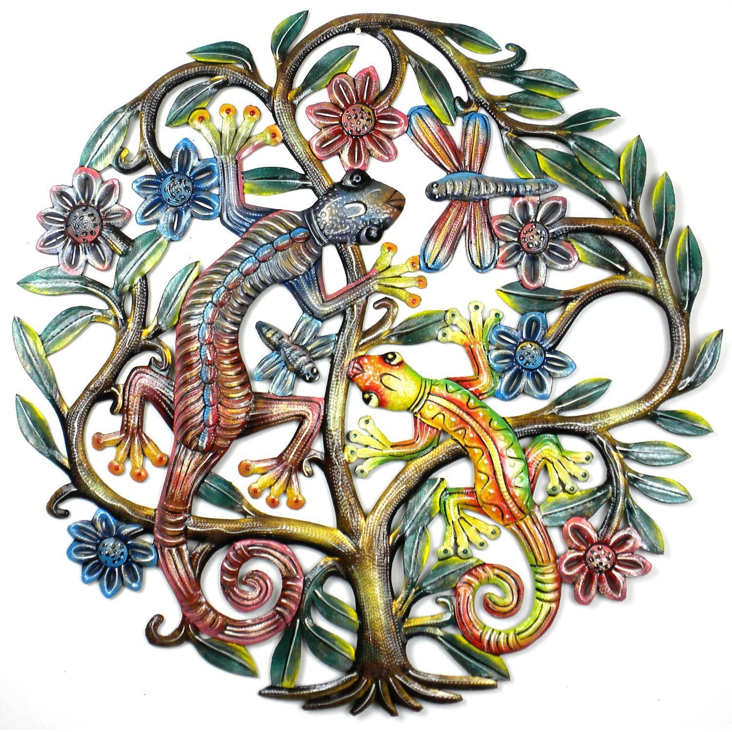 'Gecko Tree of Life' Wall Décor