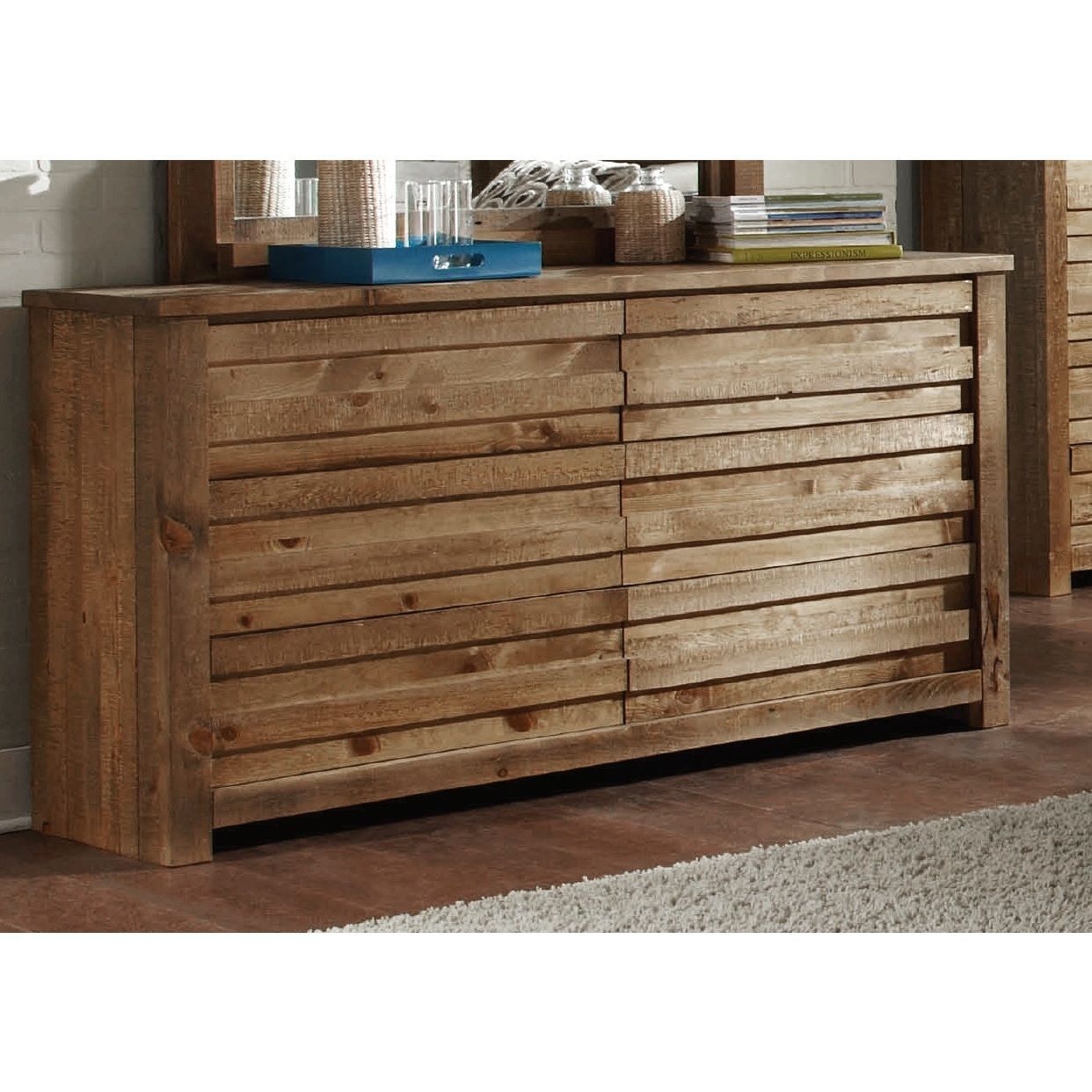 Georgio 6 Drawer Double Dresser