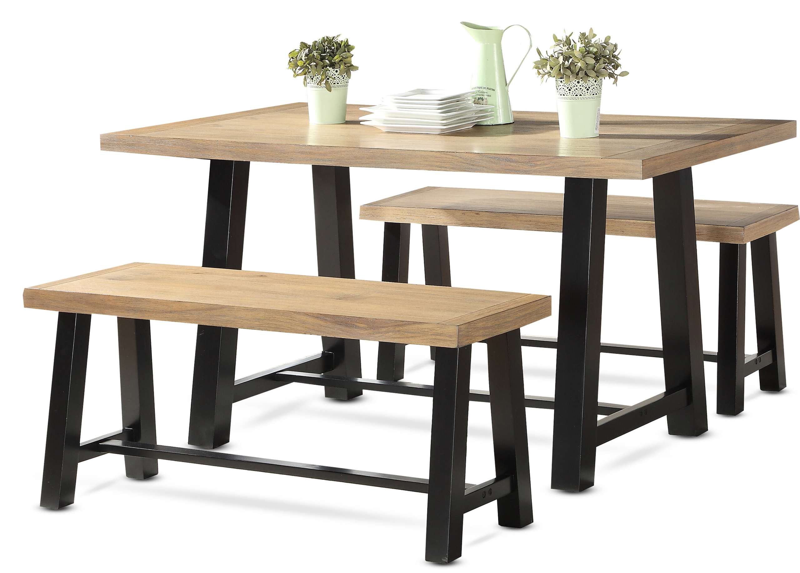 Geraghty 3 Piece Dining Set