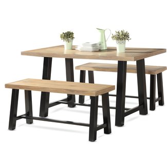 Geraghty 3 Piece Dining Set
