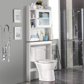 50 Over The Toilet Space Saver You Ll Love In 2020 Visual Hunt