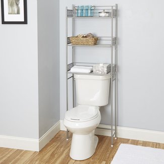 Gillespie 22" W x 64" H Over the Toilet Storage