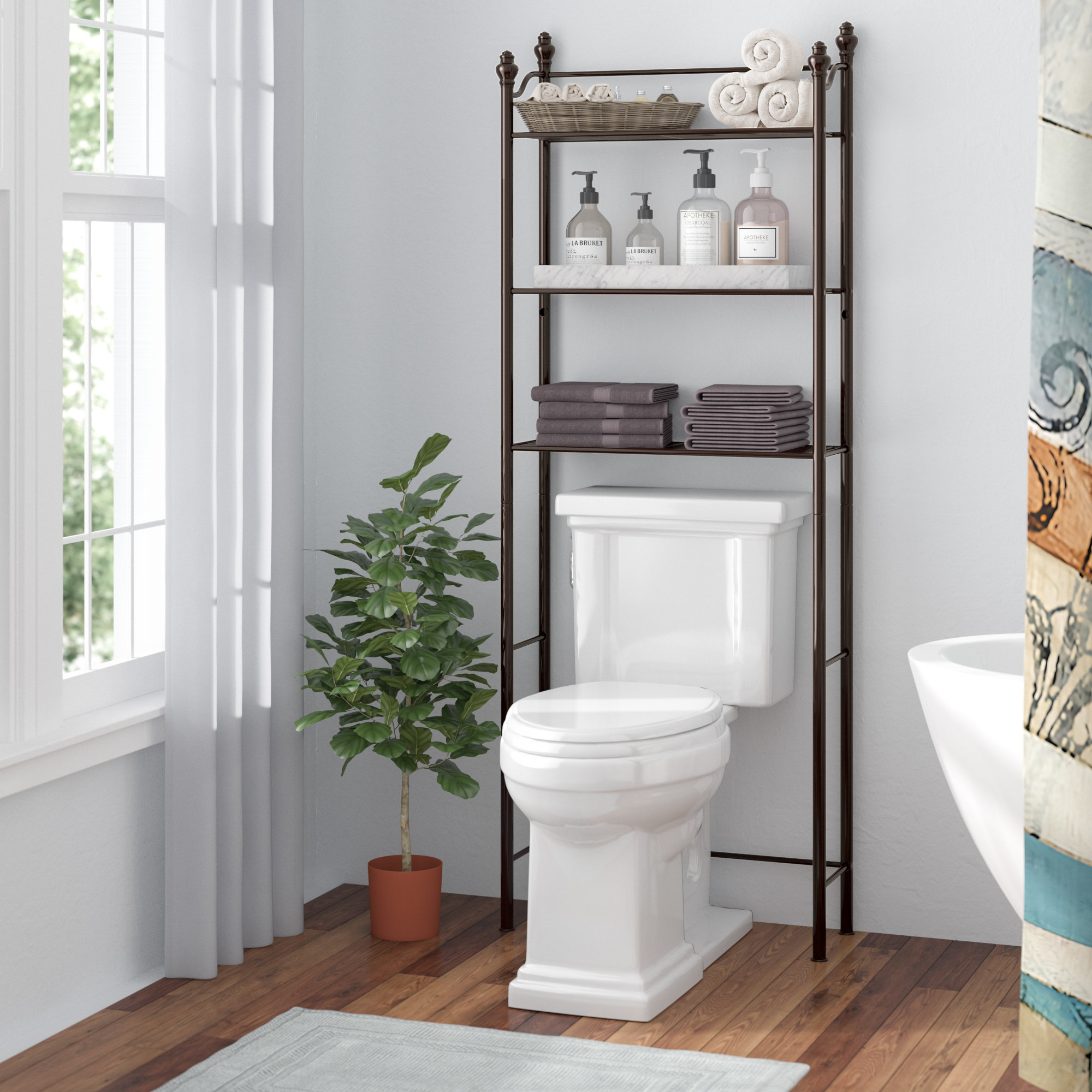 Over The Toilet Space Saver - VisualHunt