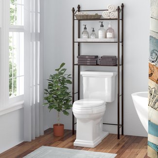 Gracia 24.6" W x 64.9" H Over The Toilet Storage