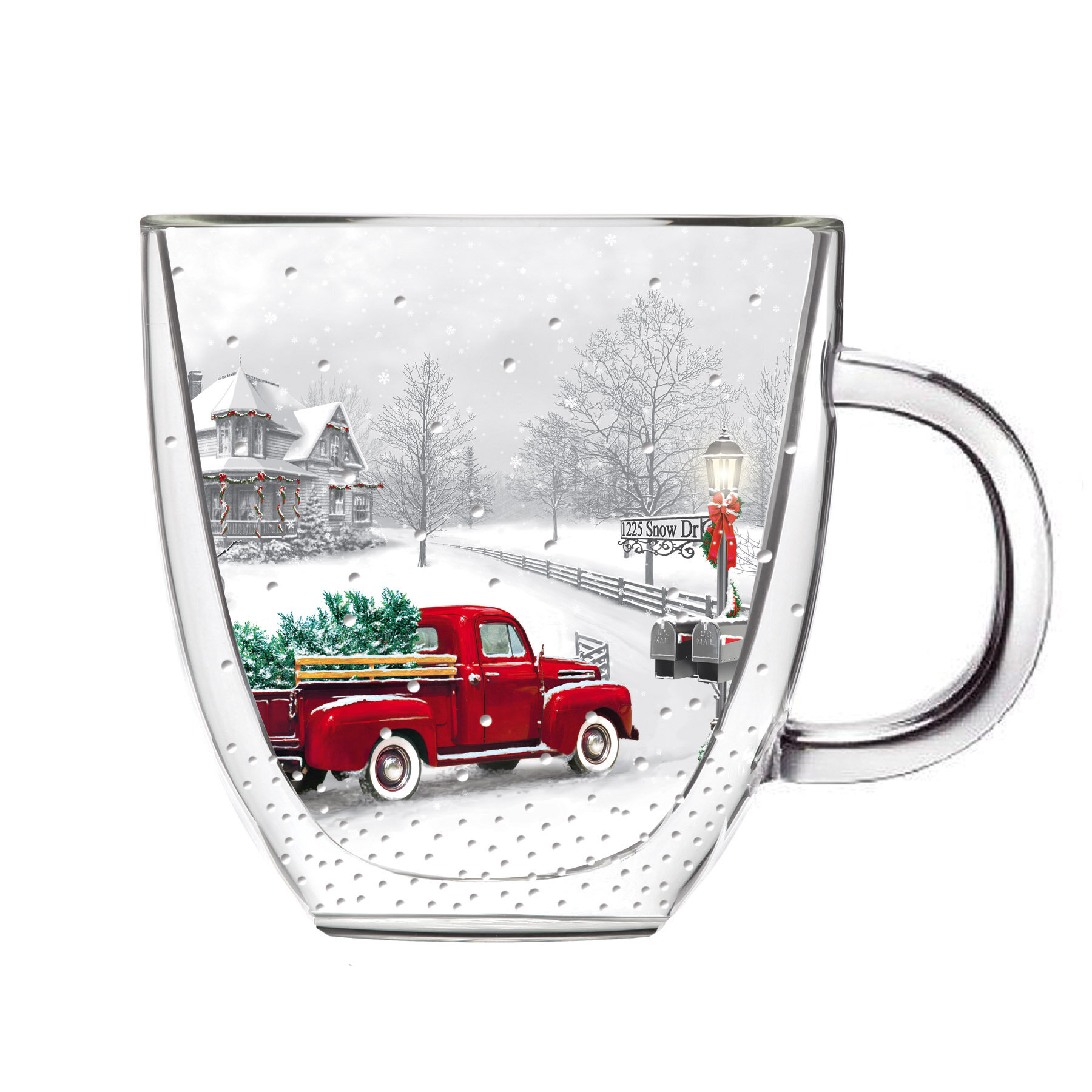 Hadley Winter Truck Coffee Mug