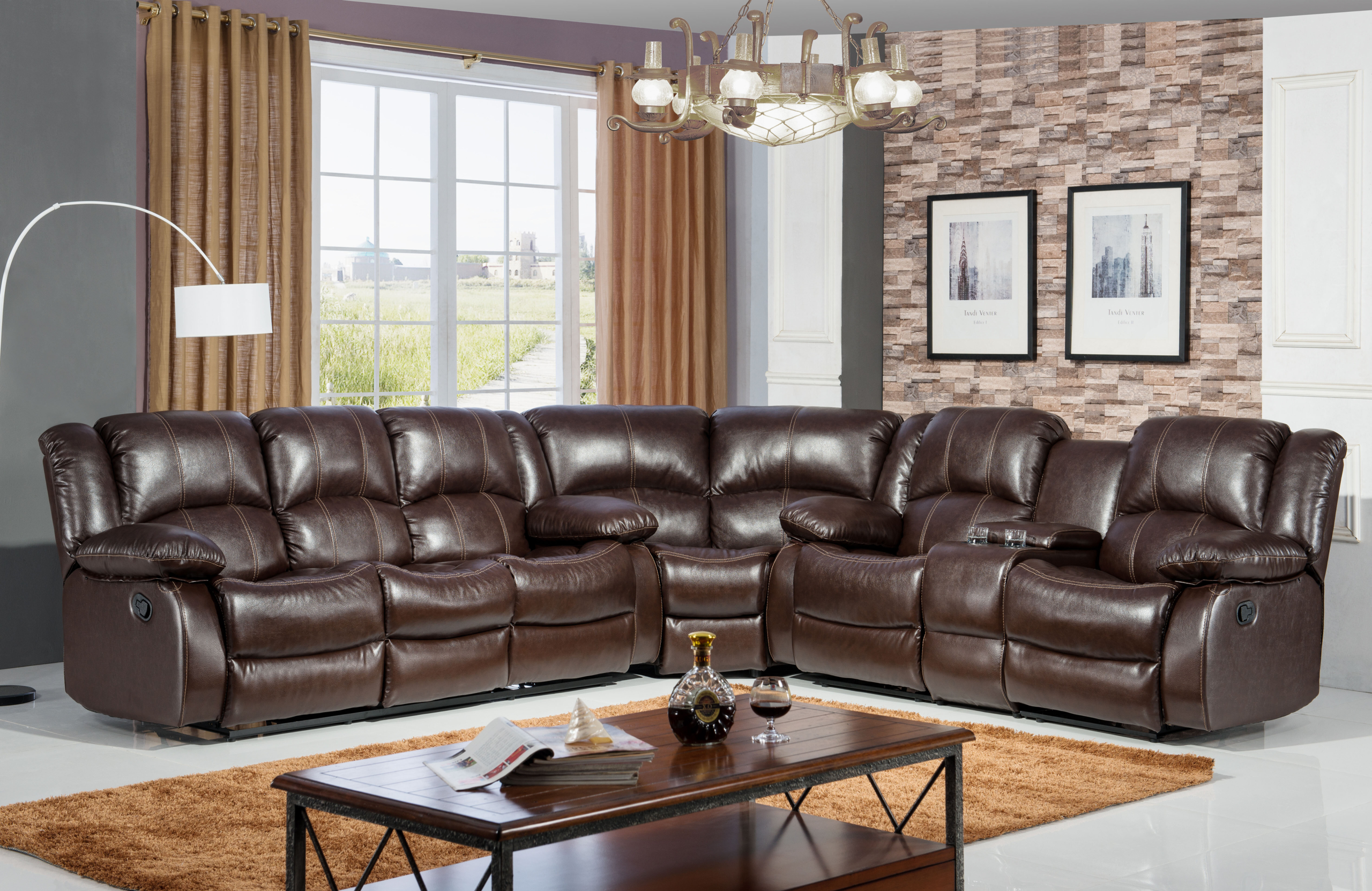 Hattie Comfort Reclining Sectional