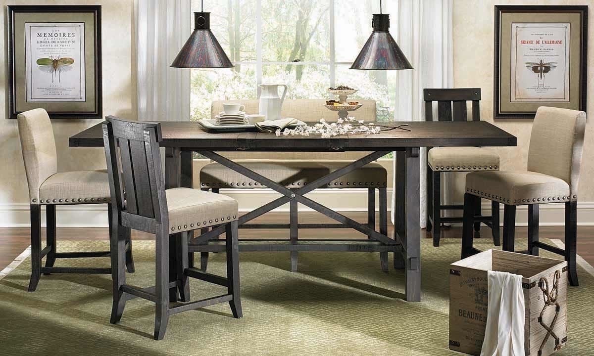 Haynes Furniture. Yosemite Counter Height Dining Set
