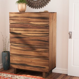 Hiram 5 Drawer Standard Dresser/Chest