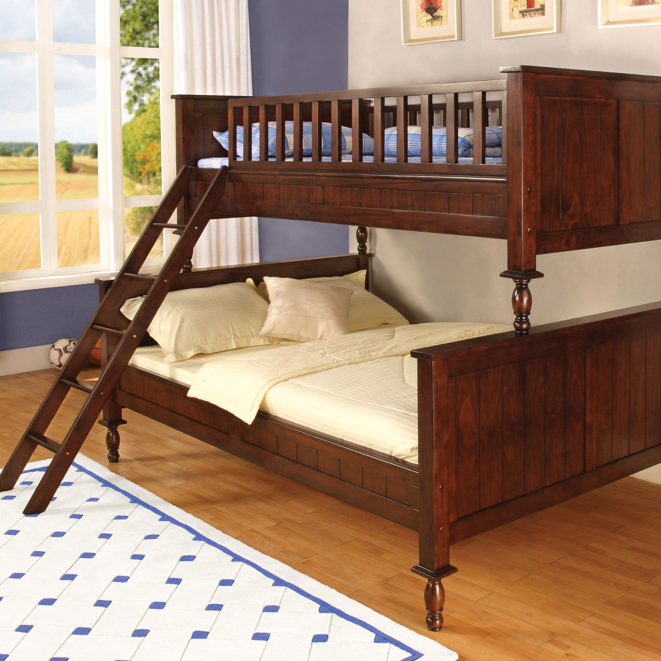 Full Over Futon Bunk Bed Visualhunt, Twin Over Full Futon Bunk Bed Wood