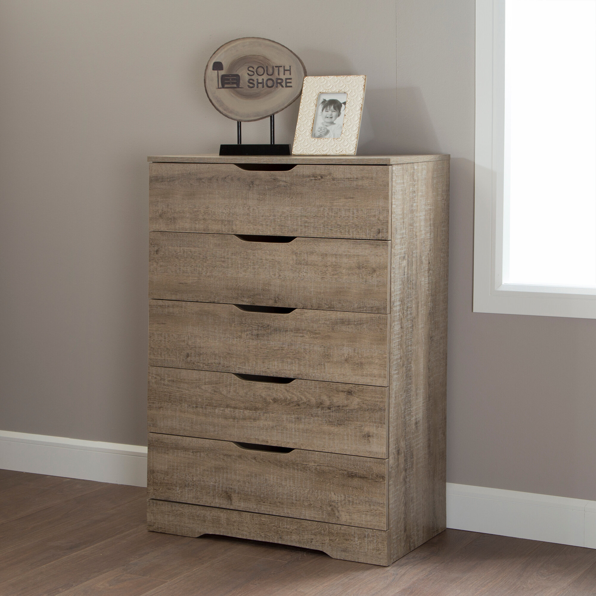 Holland 5-Drawer Chest