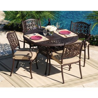 Hollywood All Weather Cast Aluminum Outdoor Furniture