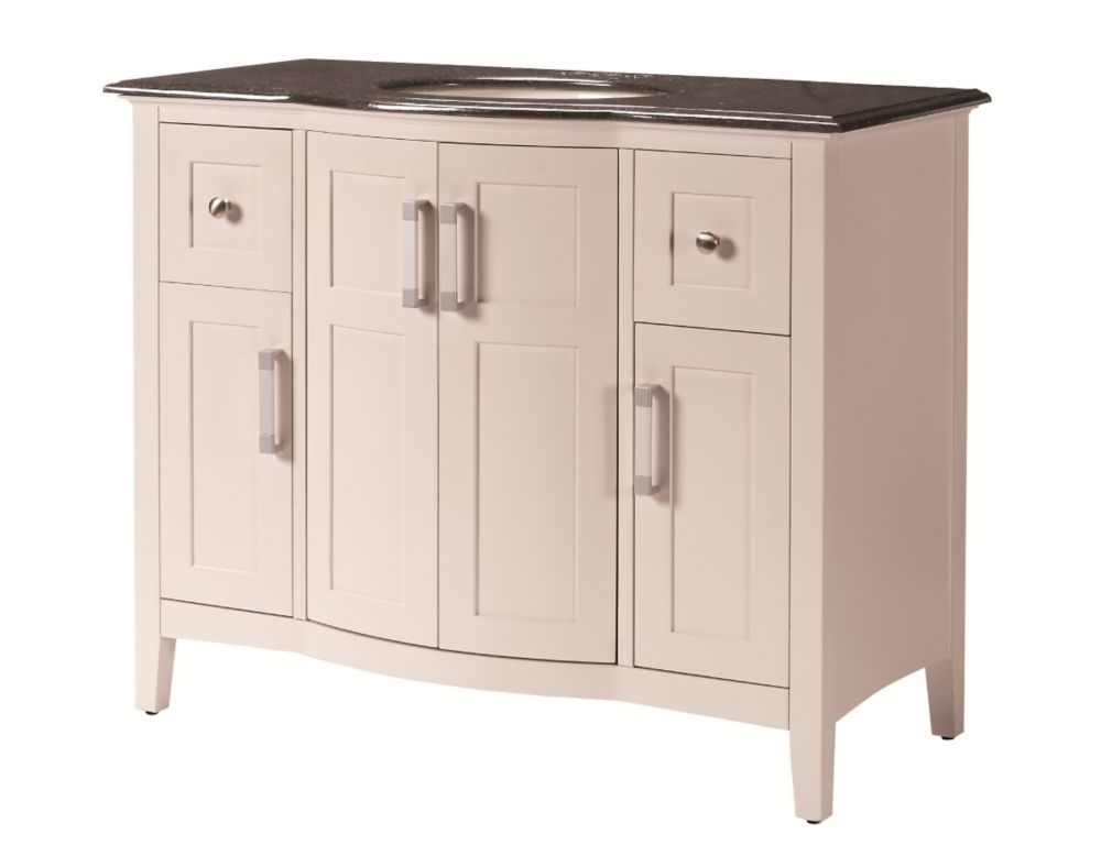 Home Decorators Collection 43-inch W Vanity in Beige Tan ...