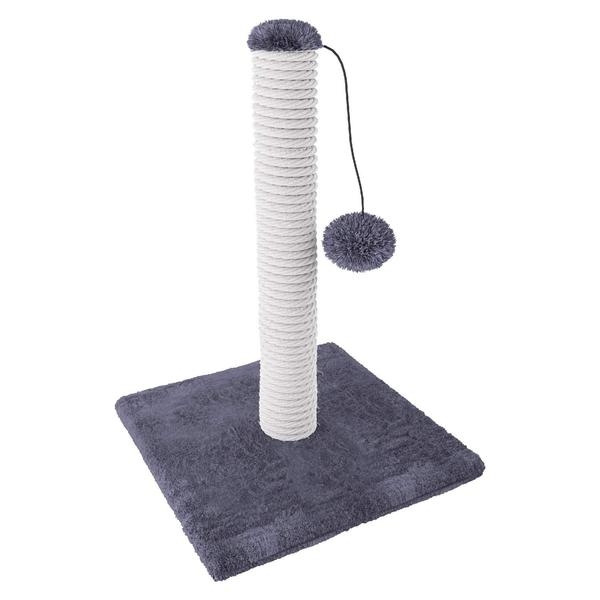 Home Intuition Cat Scratching Post 14.5", Grey