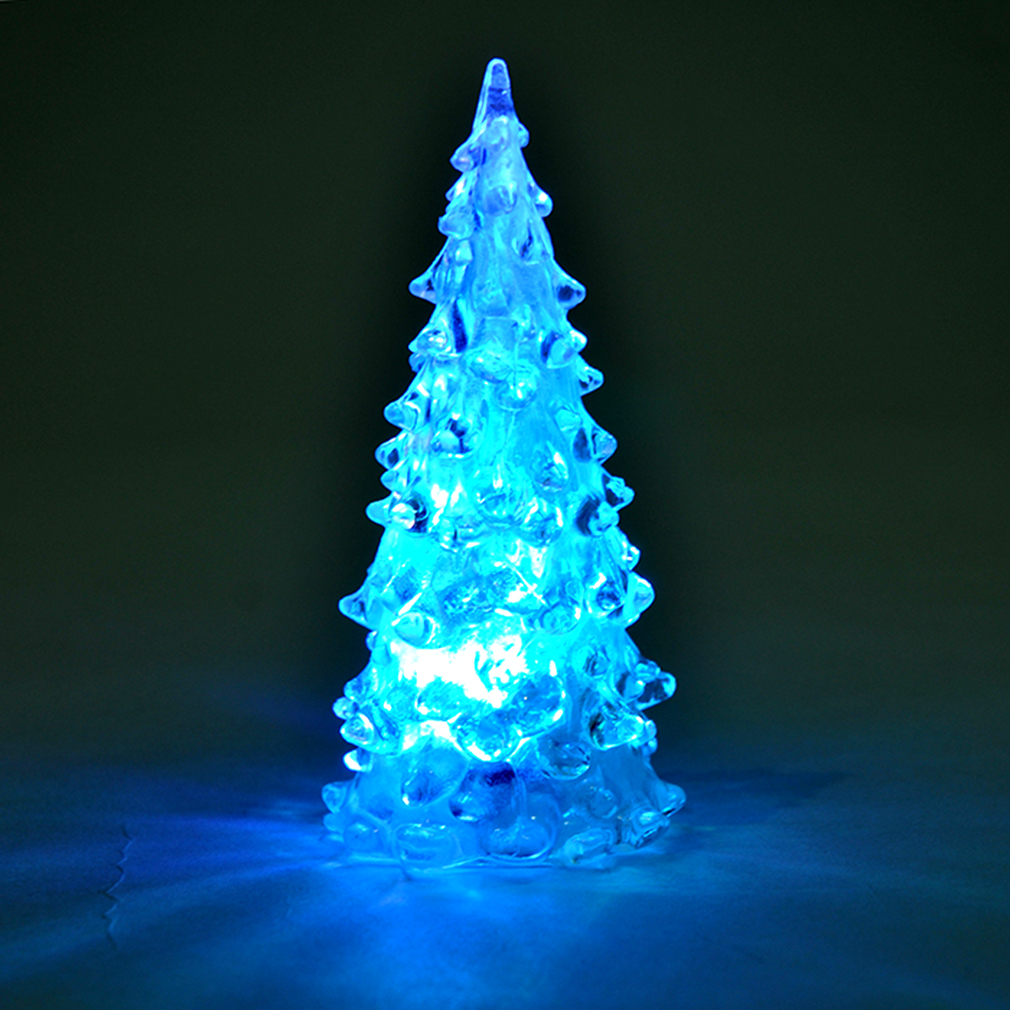 Icy Crystal LED Christmas Tree Decoration Night Light ...