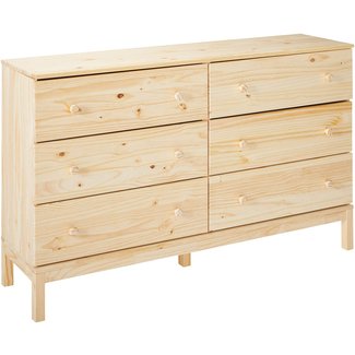 Ikea TARVA TARVAIkea 6 Drawer Chest, Solid Wood Pine 803.607.05
