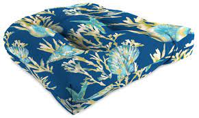 Indoor/Outdoor Lounge Chair Cushion (Set of 2)