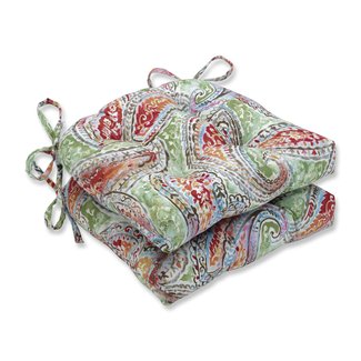 Indoor Reversible Dining Chair Cushion (Set of 2)