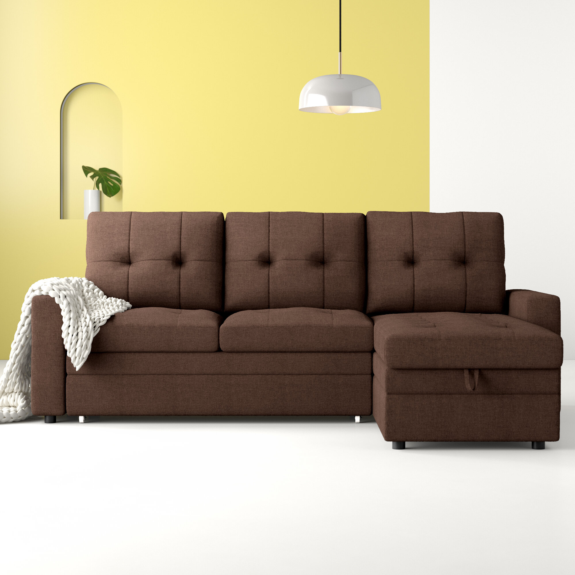 Sectional Couch With Pull Out Bed - VisualHunt