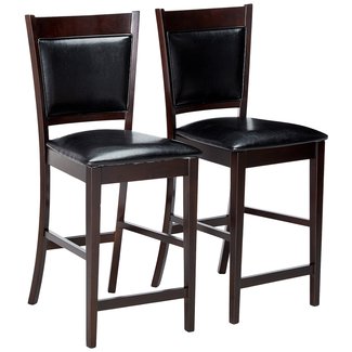 Jaden Casual Espresso Counter-Height Chair