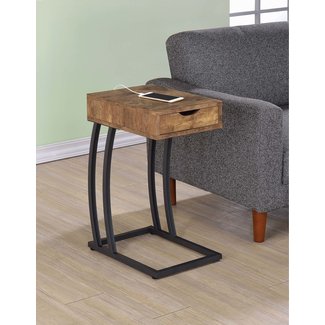 Keira End Table With Storage