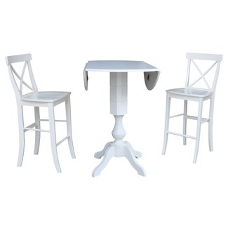 Kim 3 Piece Pub Table Set
