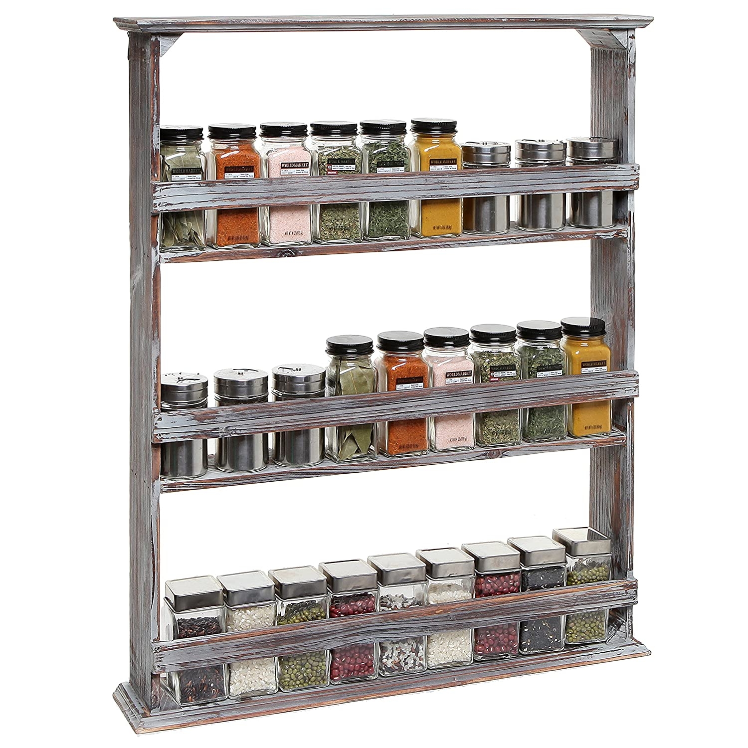 Kitchen Wall Mounted Racks: Spice Racks & Pot Racks