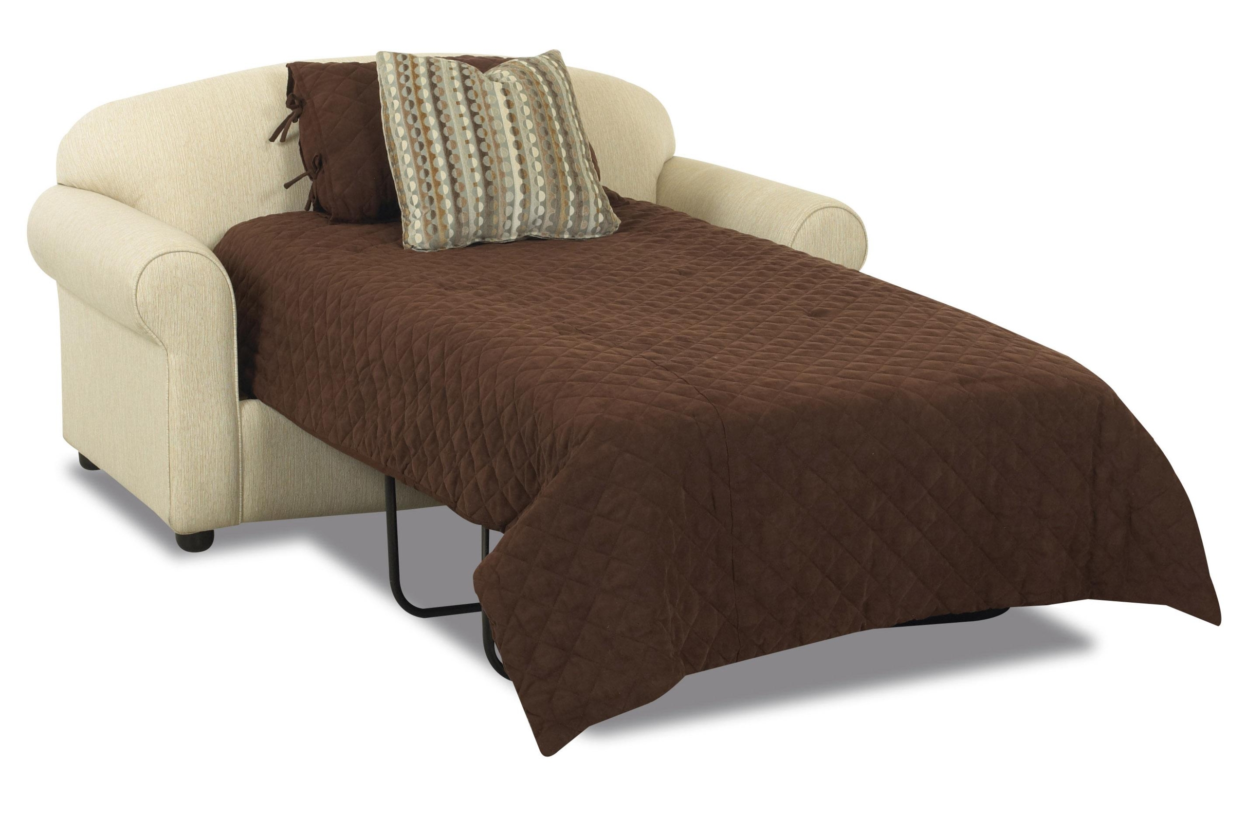Klaussner Possibilities Innerspring Twin Sleeper Loveseat ...