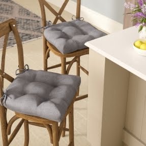 Lachlan Indoor Reversible Dining Chair Cushion (Set of 2)