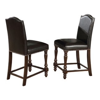 Langley Counter Height Upholstered Dining Chair (Set of 2)