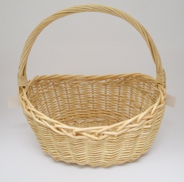 large storage basket with handles